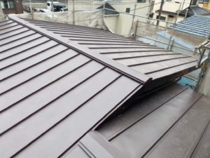 松戸市　屋根葺き替え