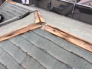 柏市　屋根葺き替え
