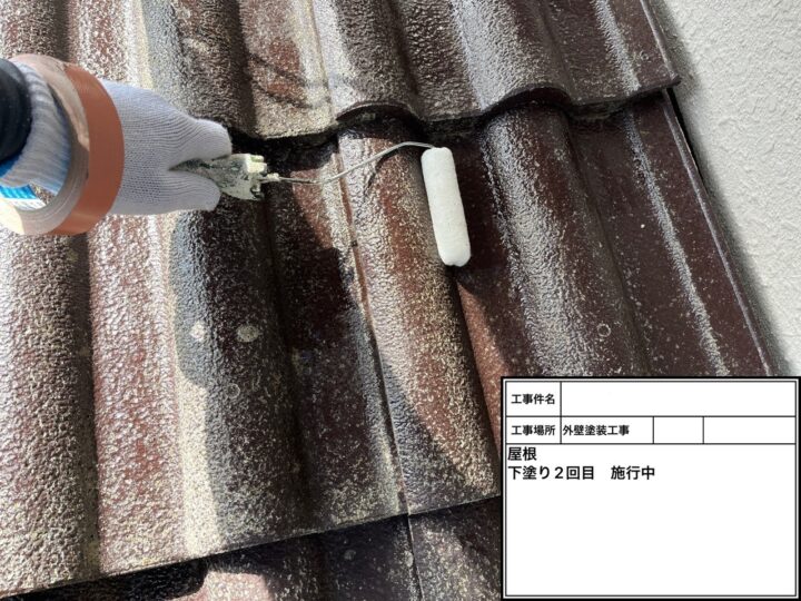 屋根塗装⑨